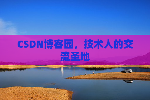 CSDN博客园，技术人的交流圣地